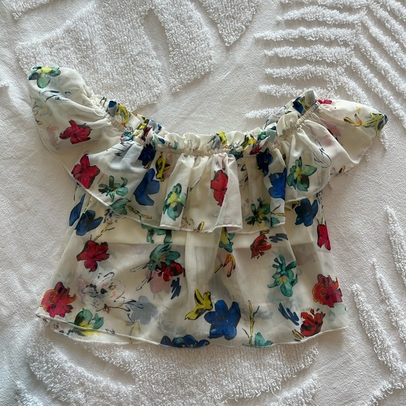 Revolve x House of Harlow Floral Top - Picture 2 of 4